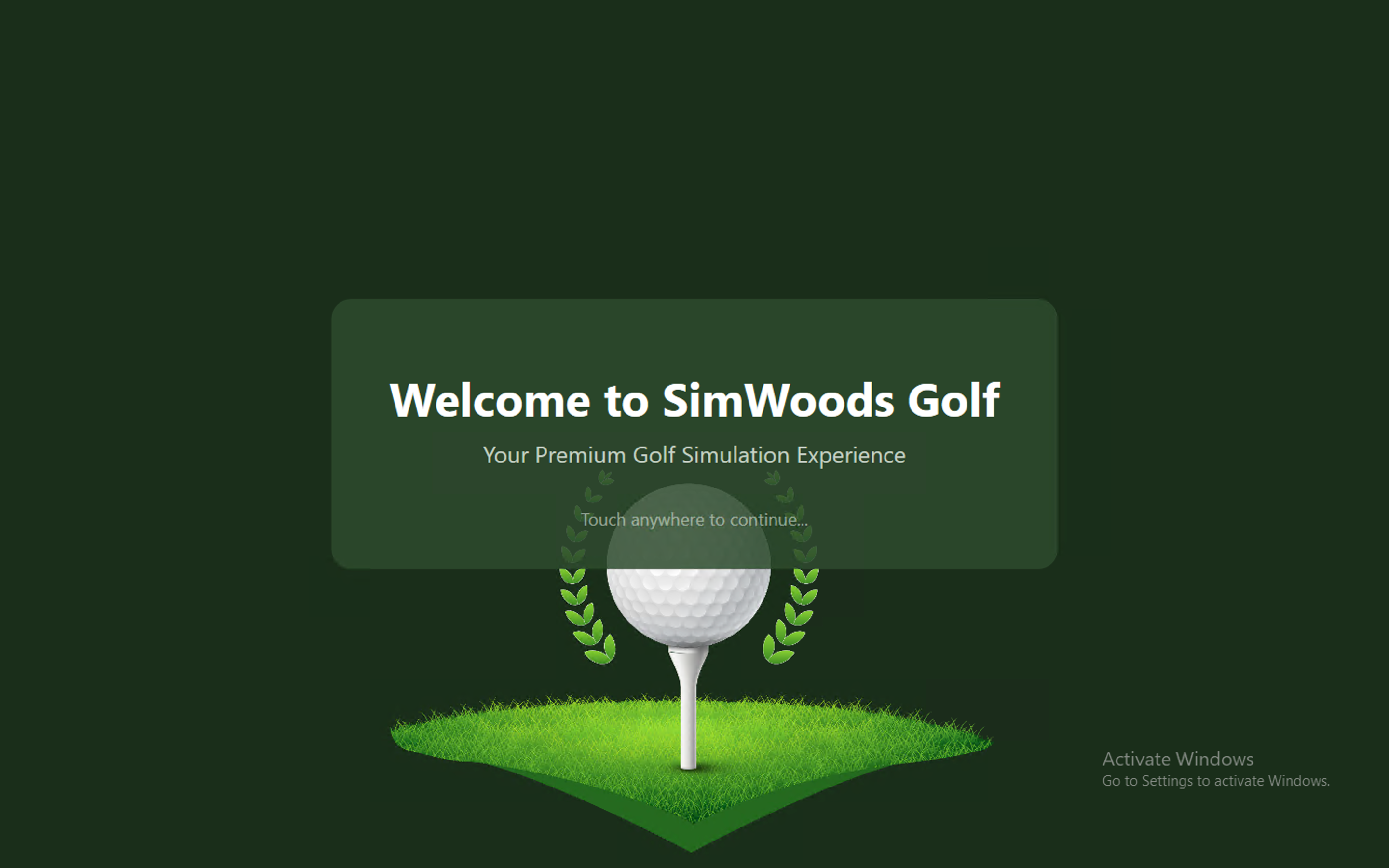 SimLock Splash Screen